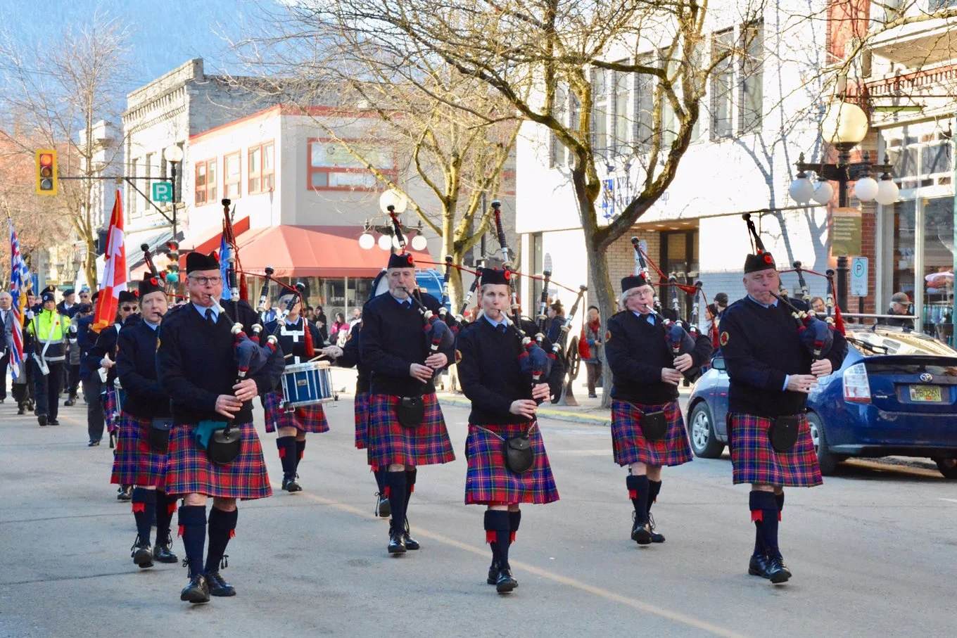 Kootenay Kiltie Pipe Band Celebrates a Century in Scottish Highland Style