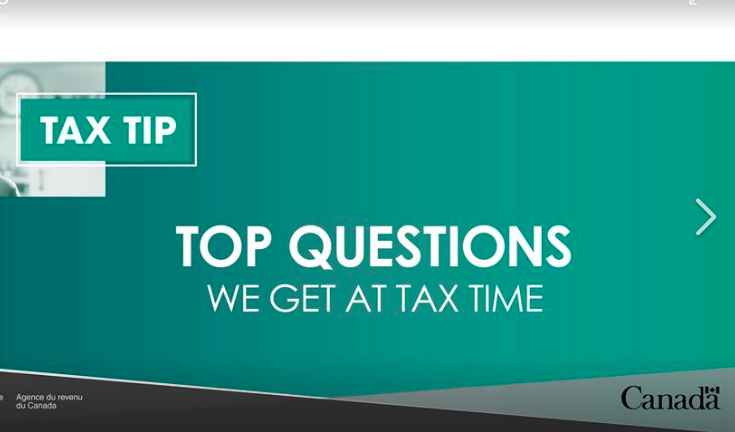 Top questions CRA receives at tax time