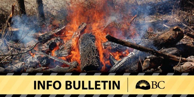BC Wildfire Service to prohibit Category 2 open burns Southeast Fire Centre