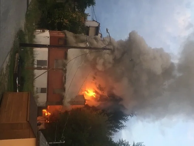 Early morning fire destroys downtown house