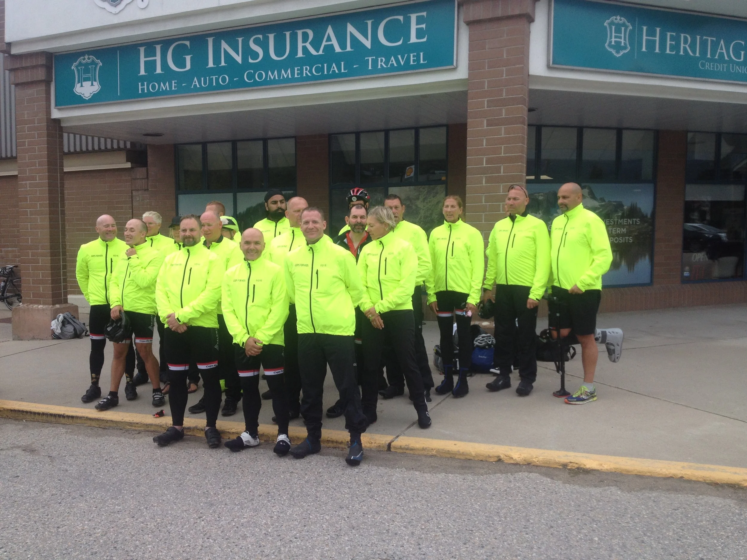 Castlegar welcomes Cops for Kids riders