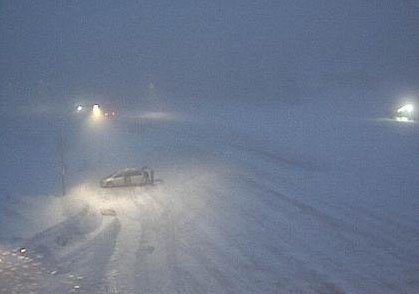 Snowfall warning for Paulson Summit to Kootenay Pass