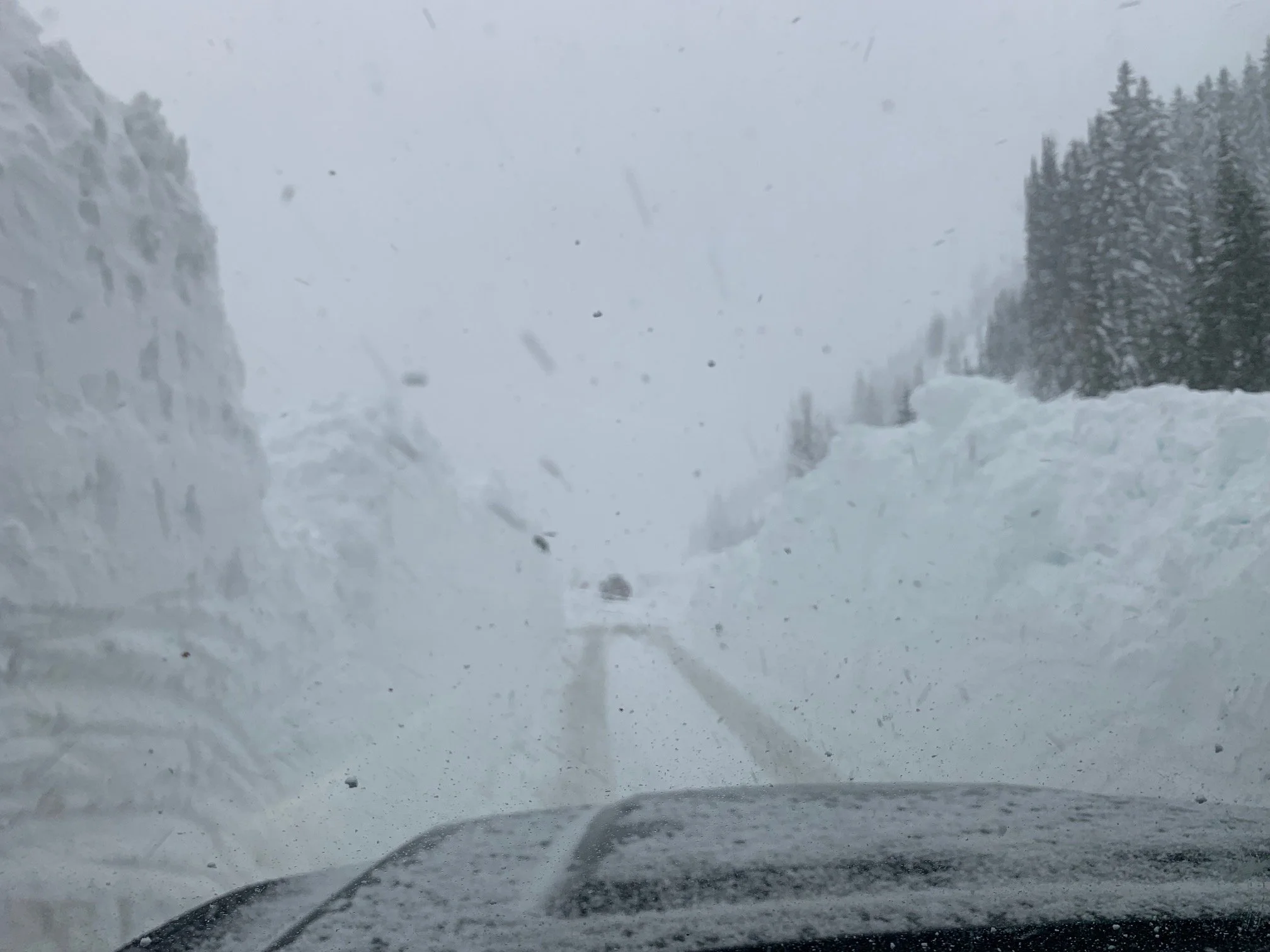 Backcountry skiers, commercial driver forced to overnight at Kootenay Pass Summit