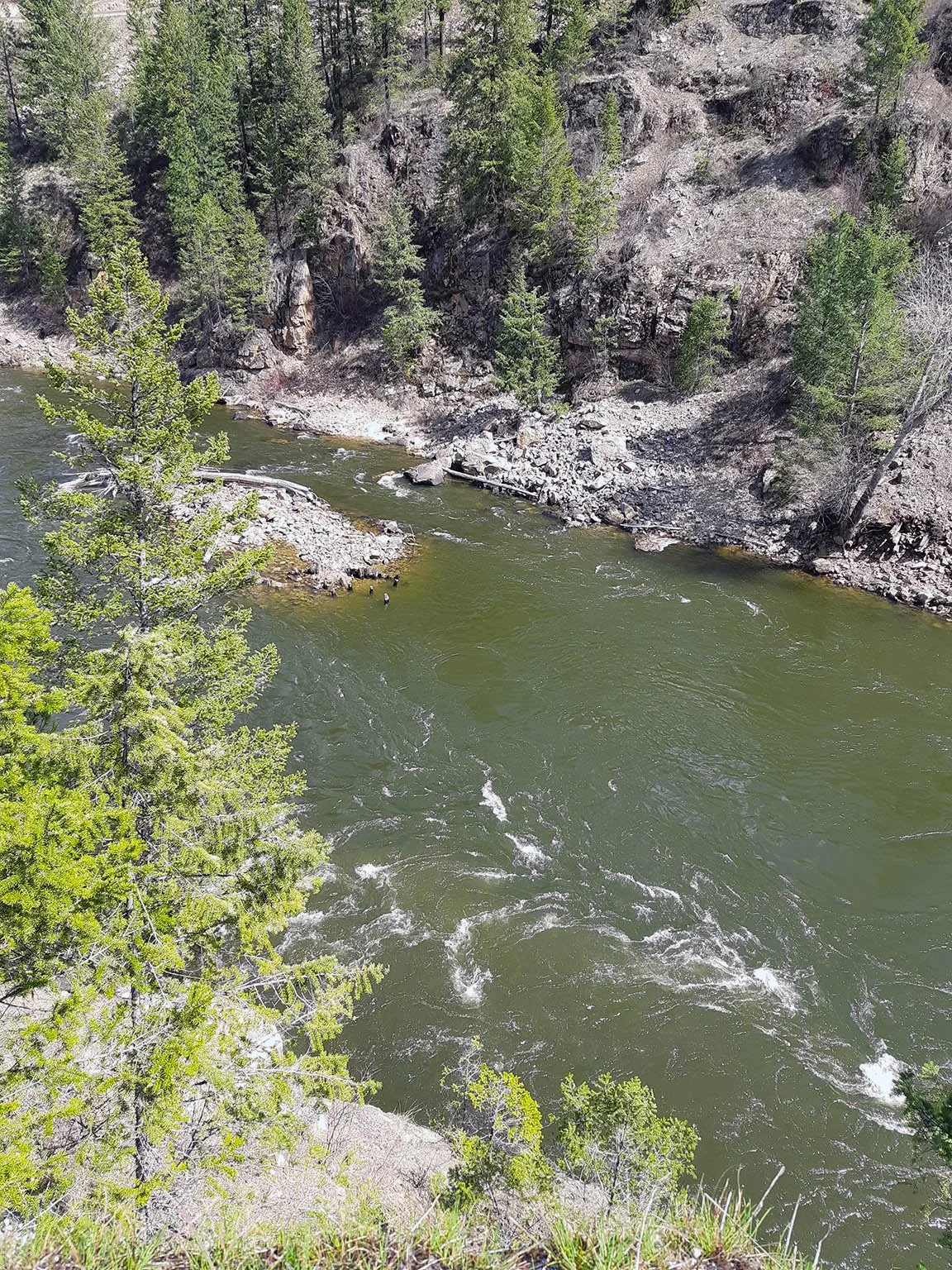 RDKB advises residents to stay well clear of rising waters as snow melt accelerates rivers
