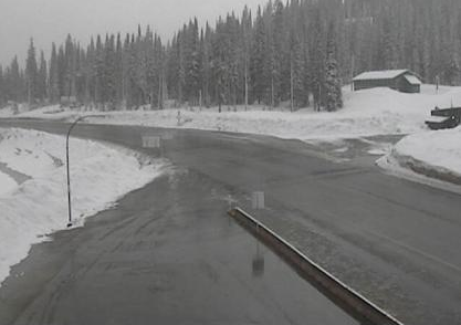 Chance remains for occasional snow on Highway 3, Paulson Summit to Kootenay Pass