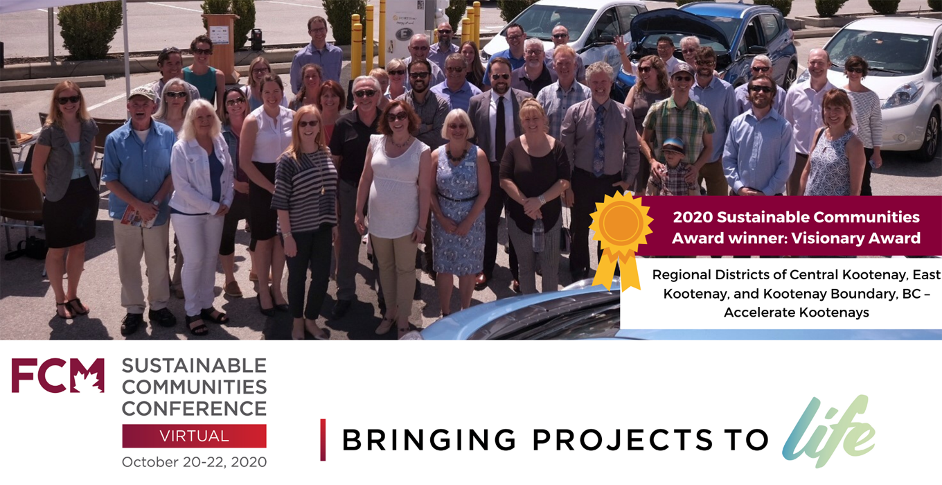 RDKB wins a 2020 Sustainable Communities Award