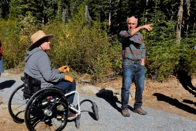 Got mobility issues? Try the new Accessible Trail.