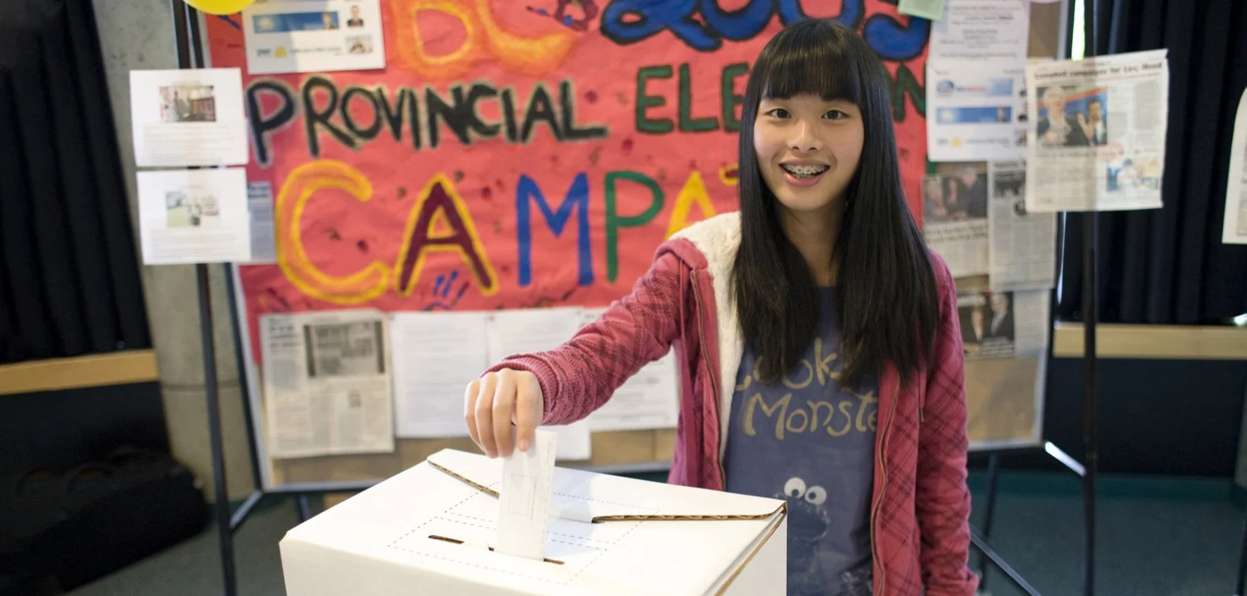 BC students cast ballots in provincial Student Vote campaign