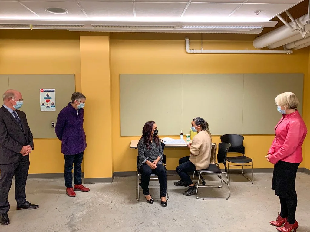 BC sees its first Covid-19 vaccination
