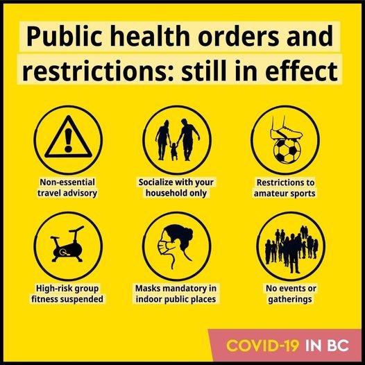B.C. extends ban on social gatherings, events