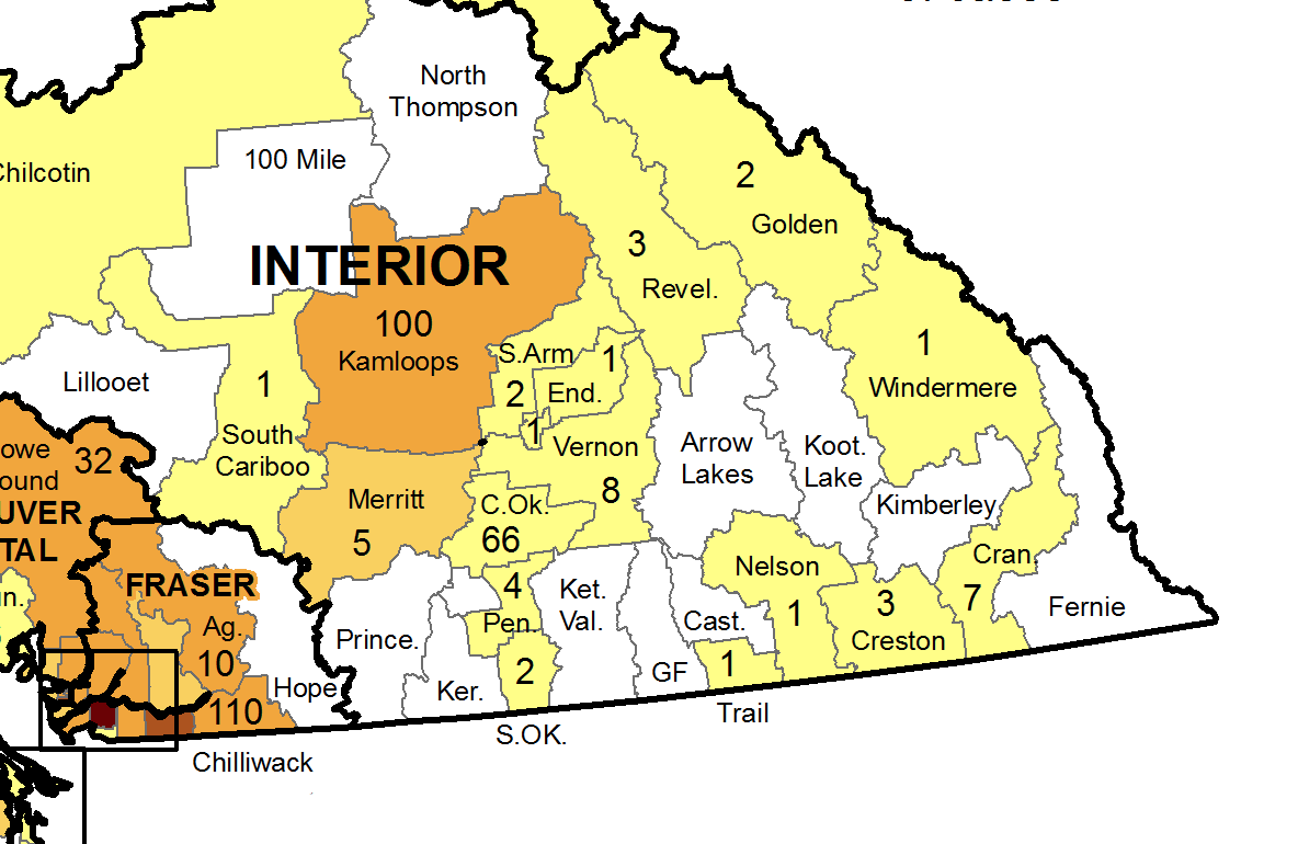 Gatherings up to 10 people in same group now allowed in BC