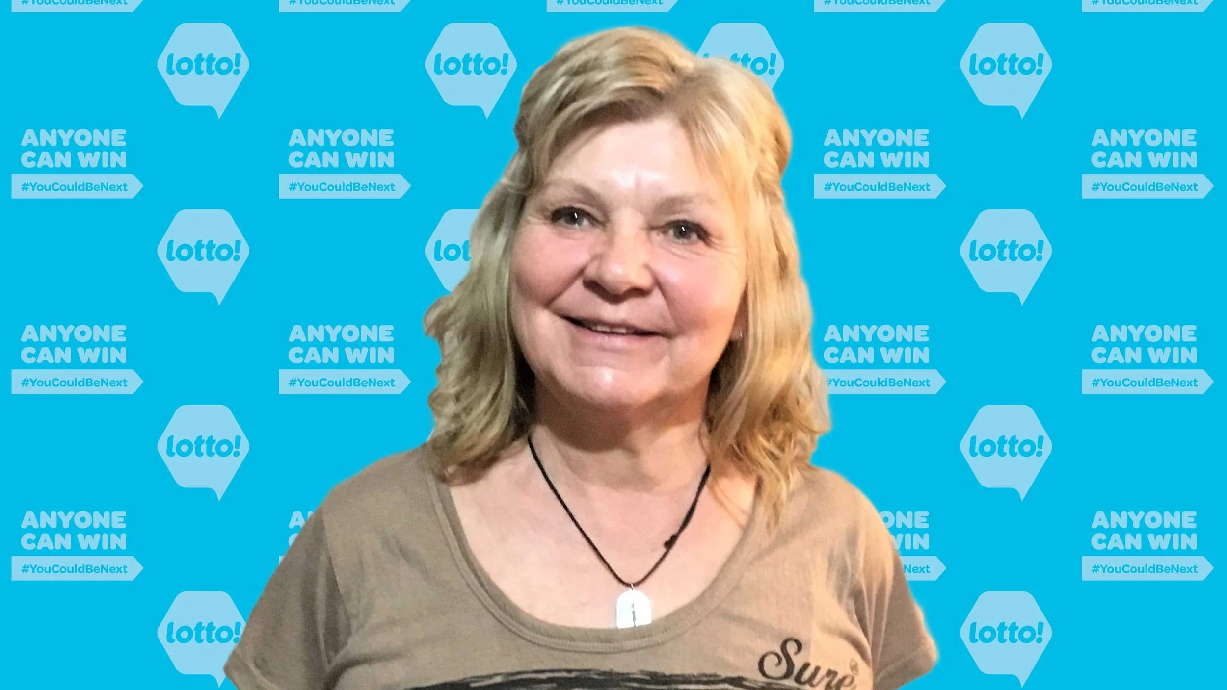 Grand Forks Woman Shakes-it-Up After Winning BC 50/50 Ticket