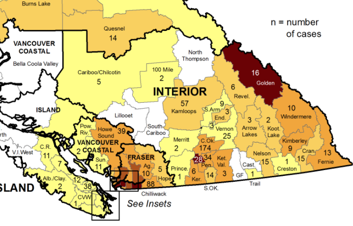 COVID-19 cases in Kootenay Boundary decline, RCMP begin Travel Restriction Road Checks