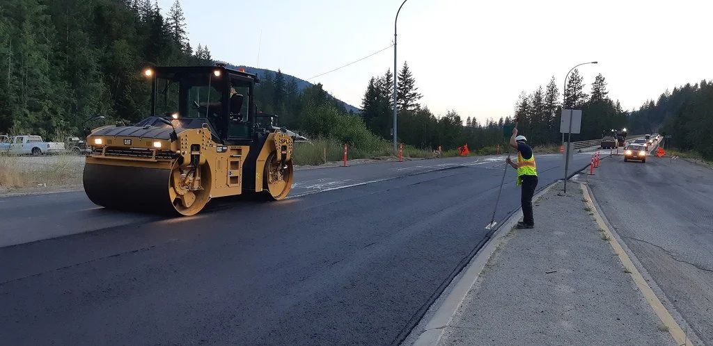 Road resurfacing season underway in southern Interior