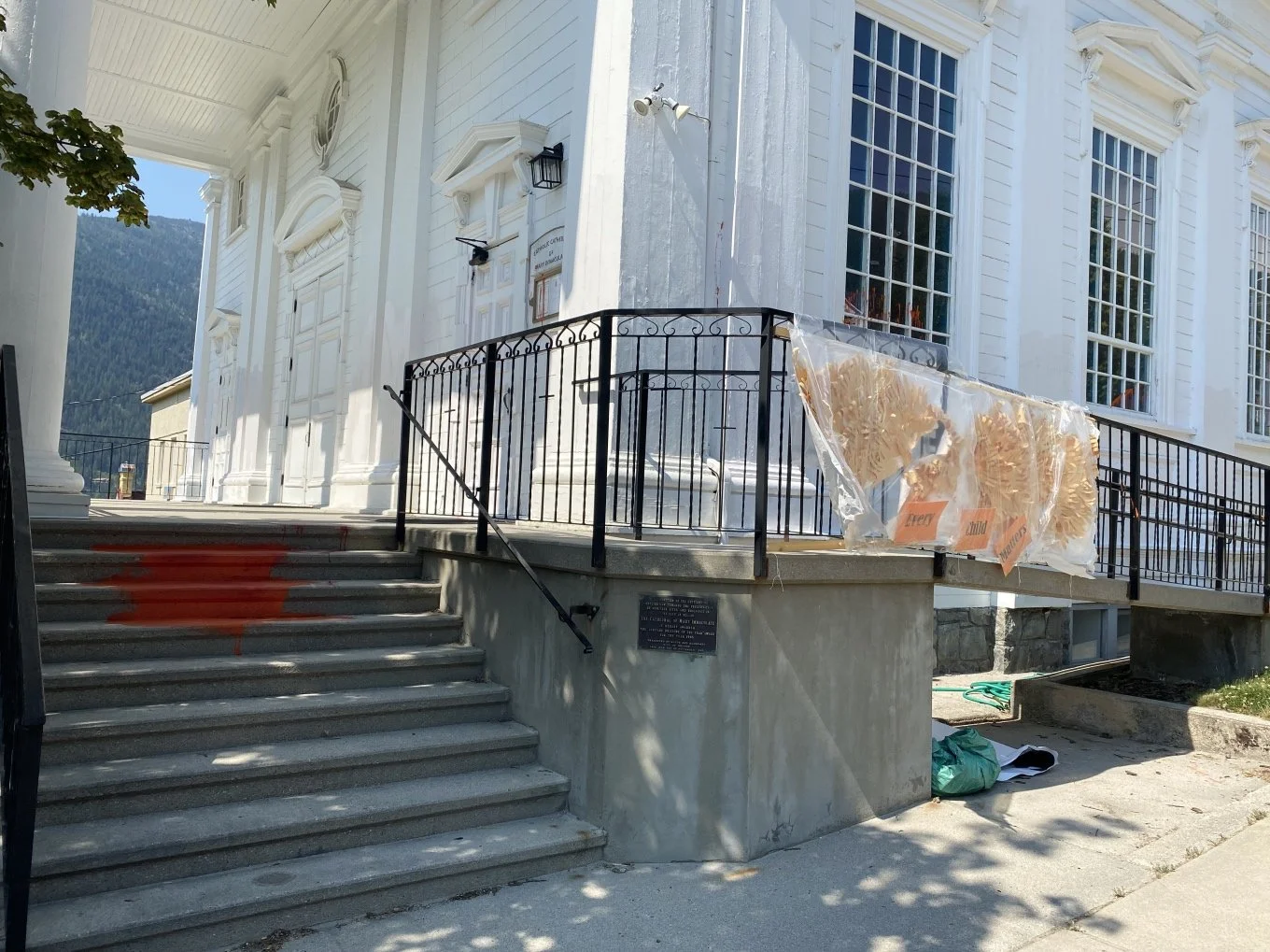 Cathedral of Mary Immaculate in Nelson vandalized