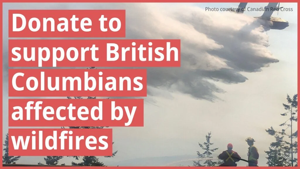 Province, Canada to match Red Cross donations to help people affected by wildfires