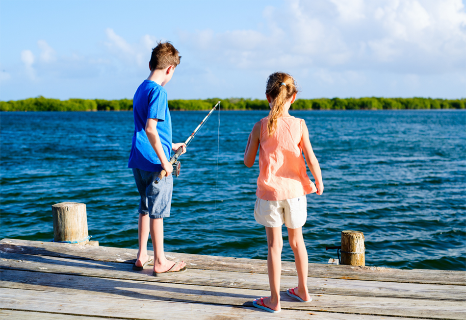 Young anglers time to get trout heads in the KLAIP game
