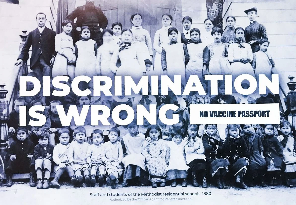 PPC Candidate called to withdraw after "harmful and repugnant" comparison of residential schools with vaccine passports