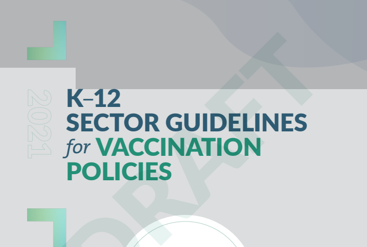 New guidelines support K-12 boards considering staff vaccine requirements