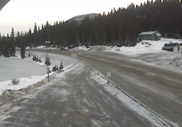 Snowfall Warning for Highway 3 — Paulson Summit to Kootenay Pass