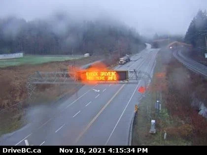Highway 7 opens to essential travel