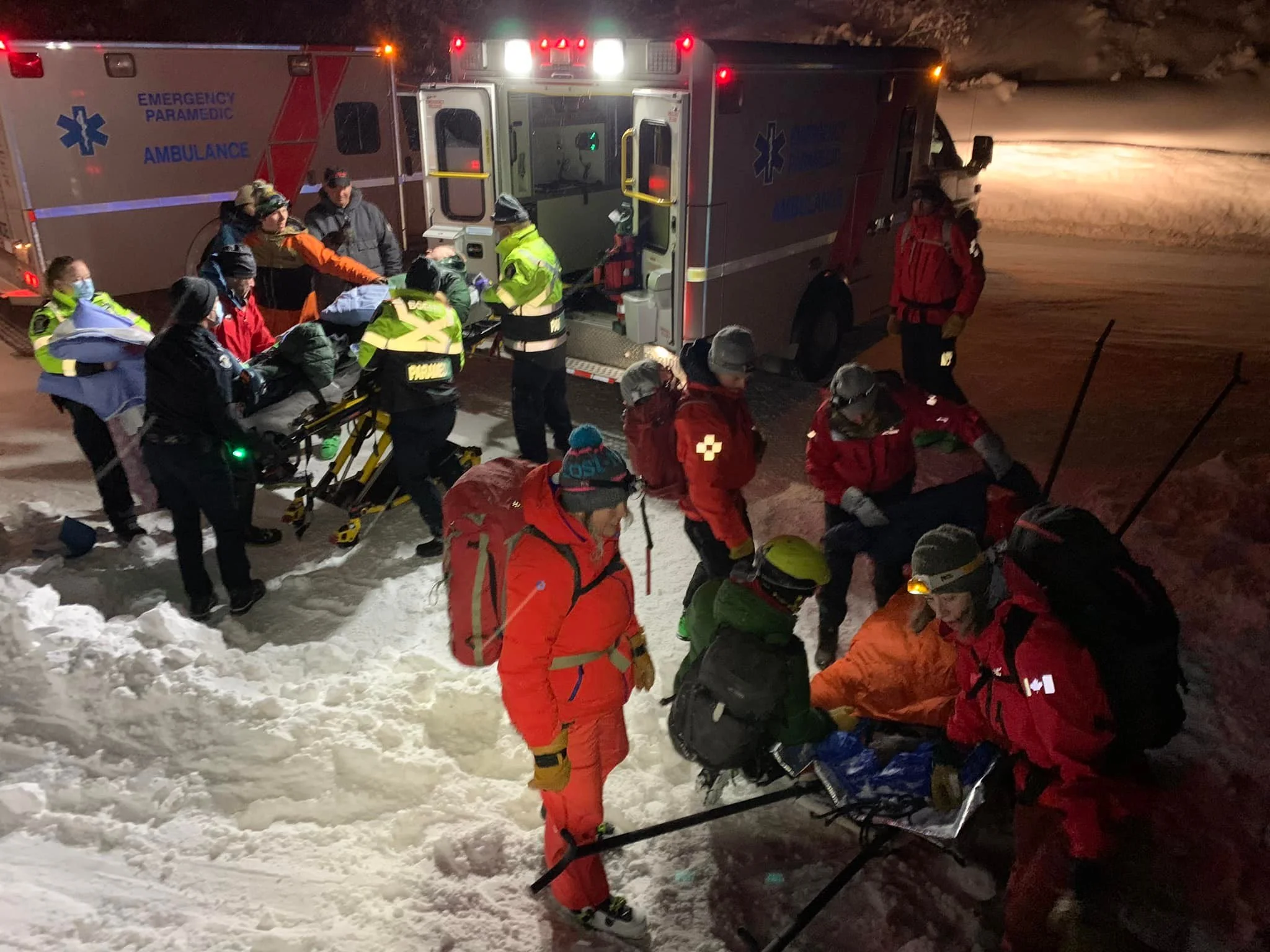 Backcountry group rescued from avalanche near Whitewater Ski Resort