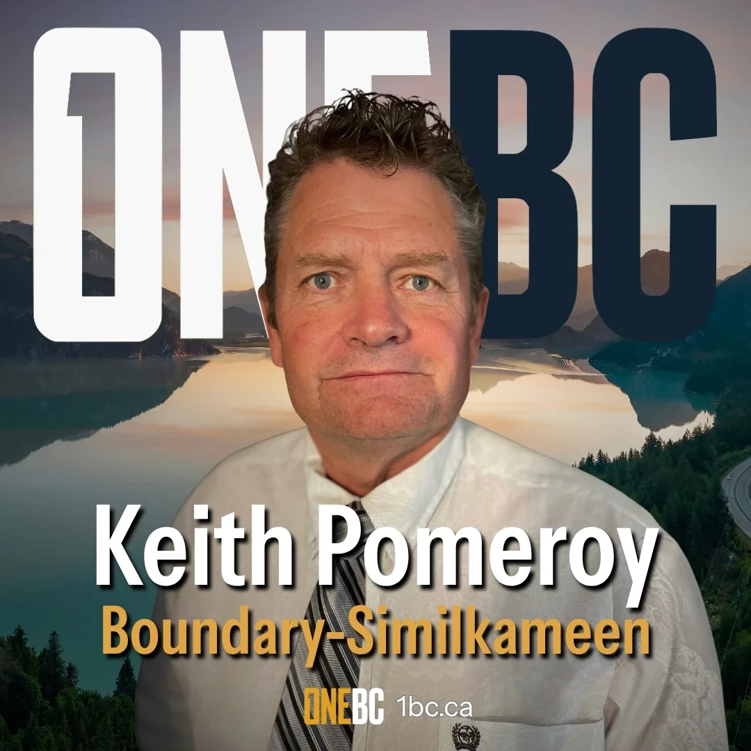 Meet the candidates: Keith Pomeroy, OneBC