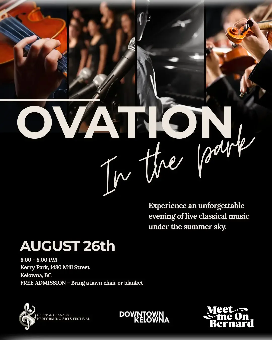 Central Okanagan festival brings classical music to Kerry Park