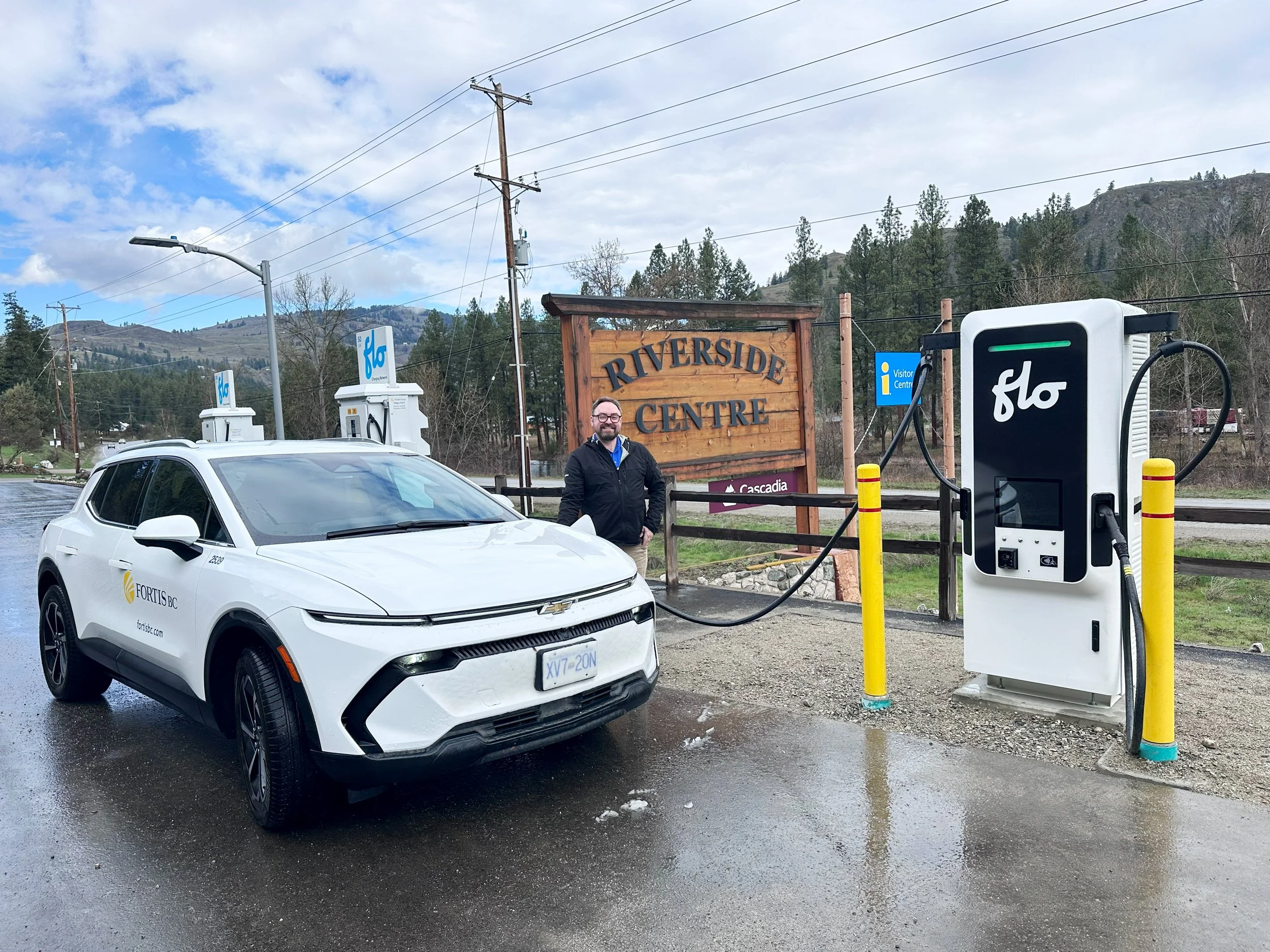 Rock Creek adds 150-kW fast charger at Riverside Centre
