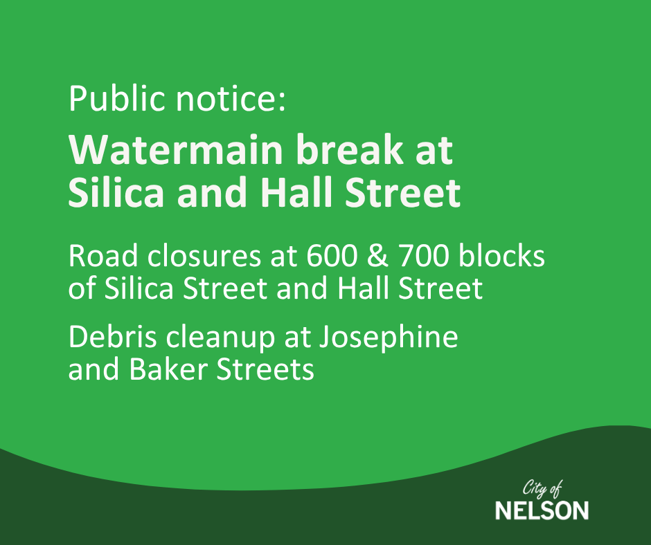 Sinkhole risk keeps part of Silica Street closed after Nelson water-main break