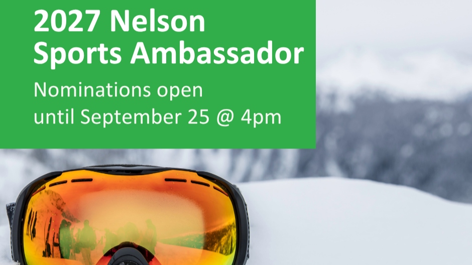 Nelson opens nominations for 2027 Sports Ambassador