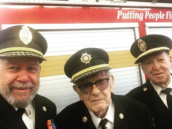 Reg Longhurst, Creston’s first full-time fire chief, dies at 86