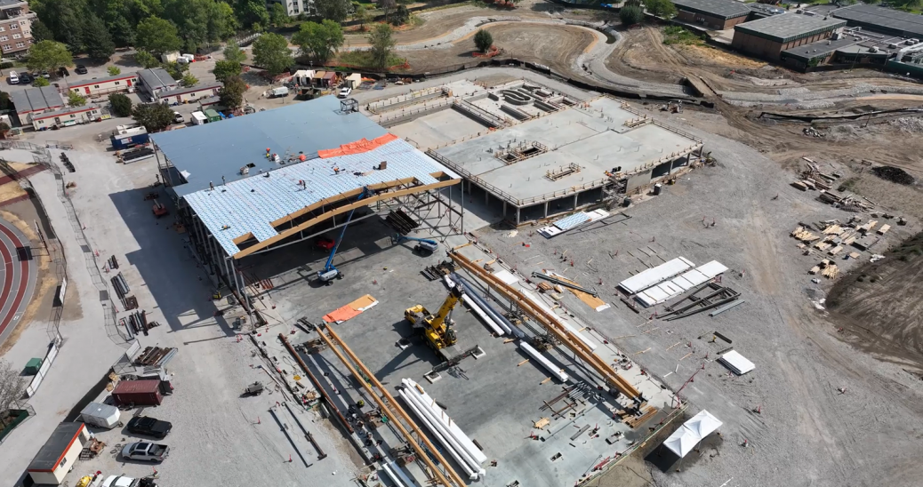 Kelowna reports structural and aquatic construction progress at Parkinson Recreation Centre