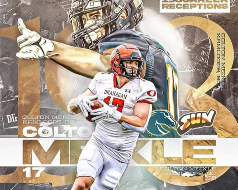 Meikle breaks BCFC receptions record as Chapman ties Sun touchdown mark