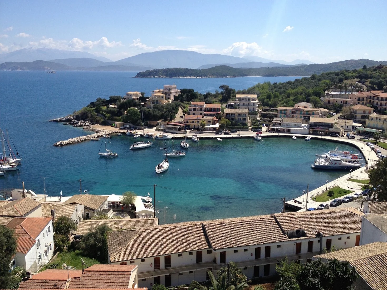 Kassiopi harbour