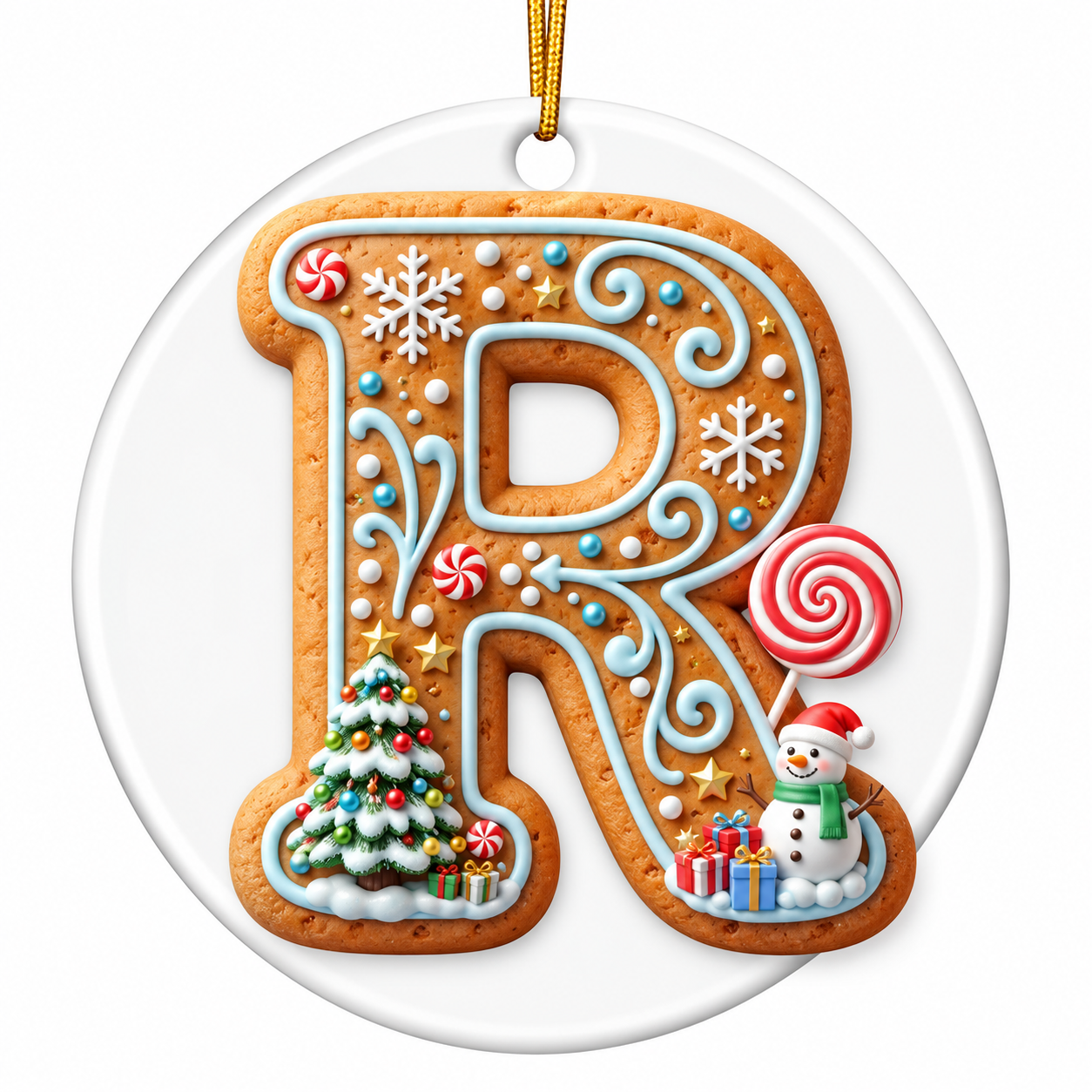 "R is for" Ornament
