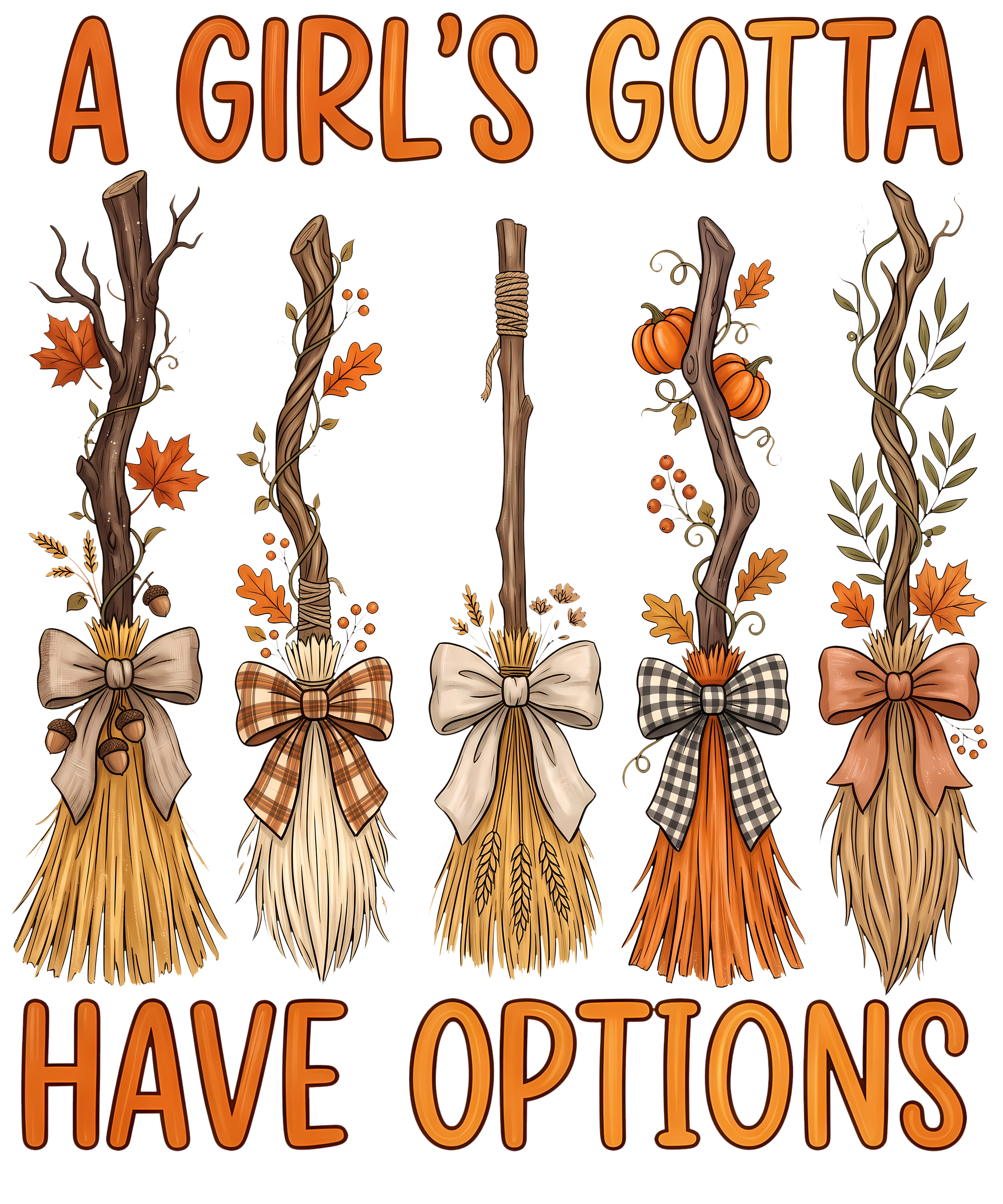 Seasonal Decor Broom Design