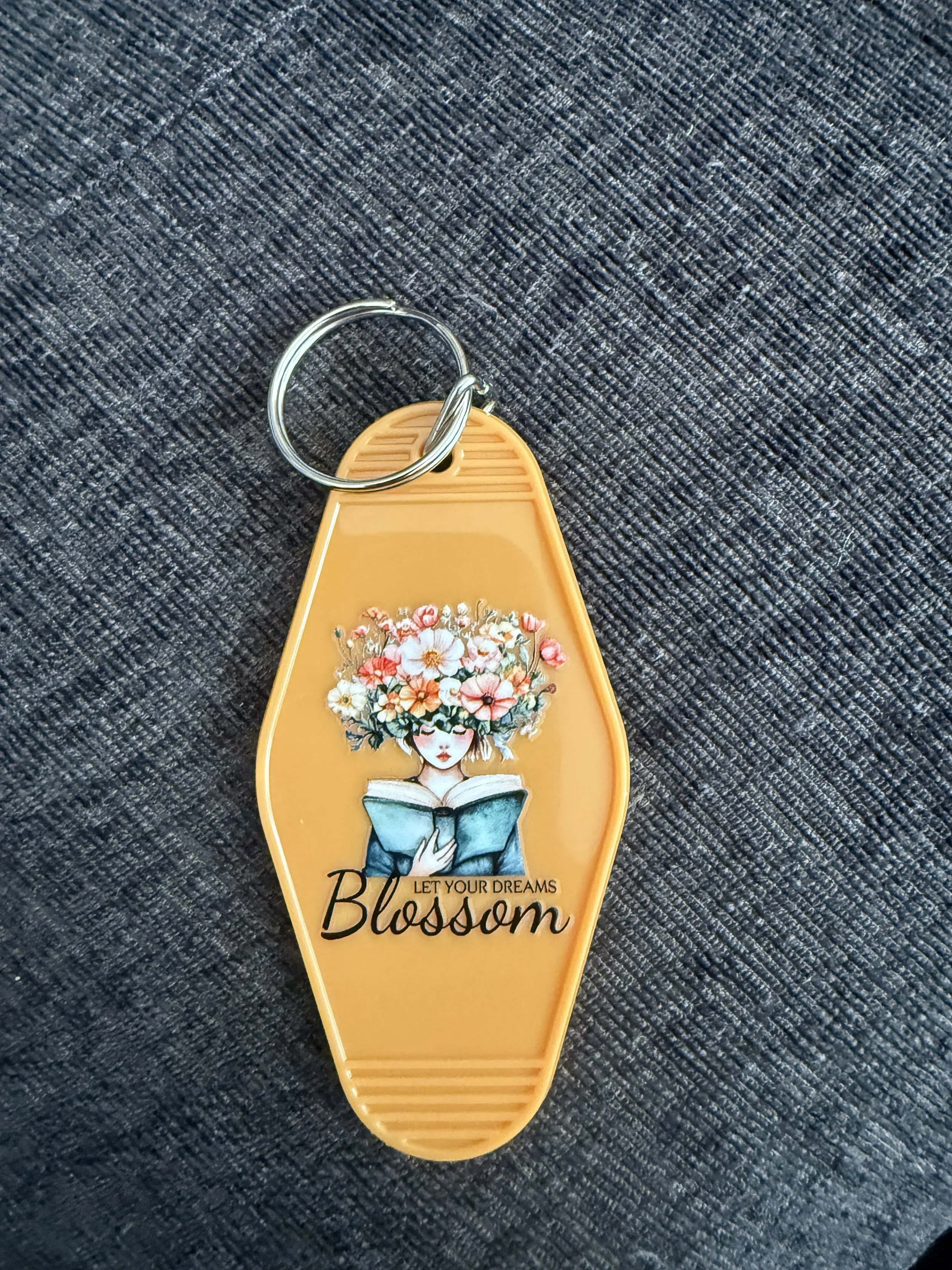 'Let Your Dreams Blossom' Keychain