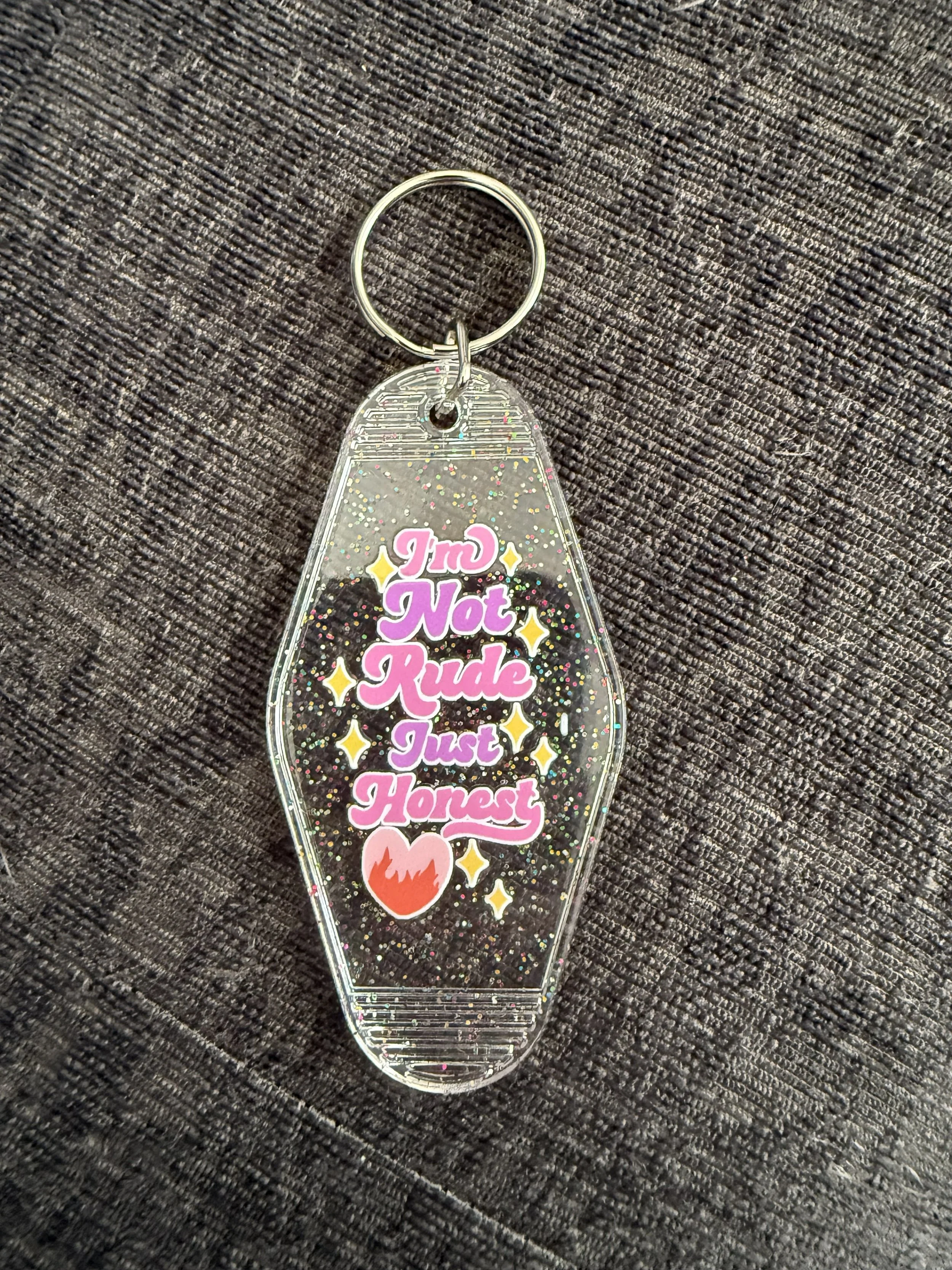 Whimsical Honest Keychain