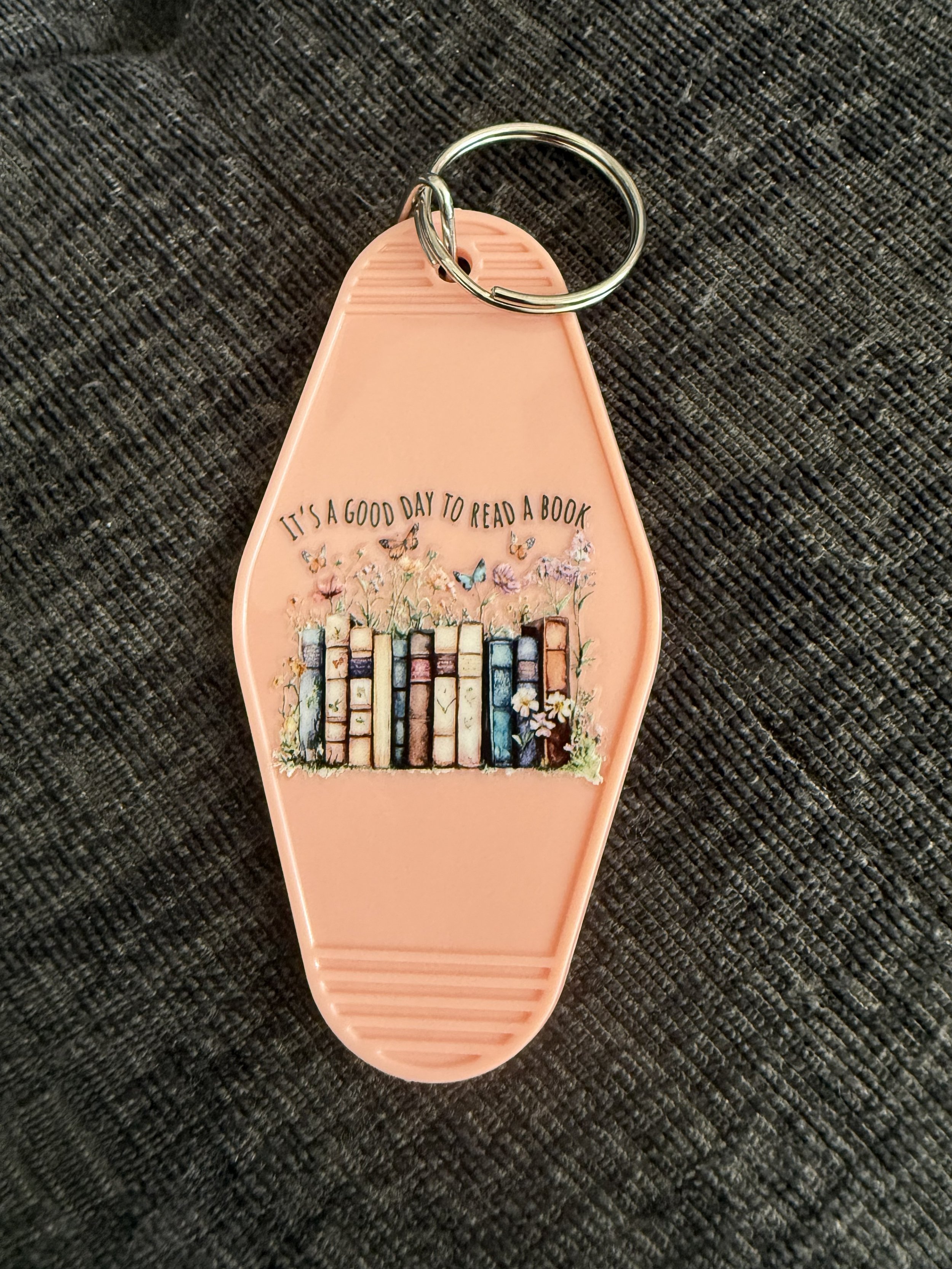 Literary Lover's Keychain