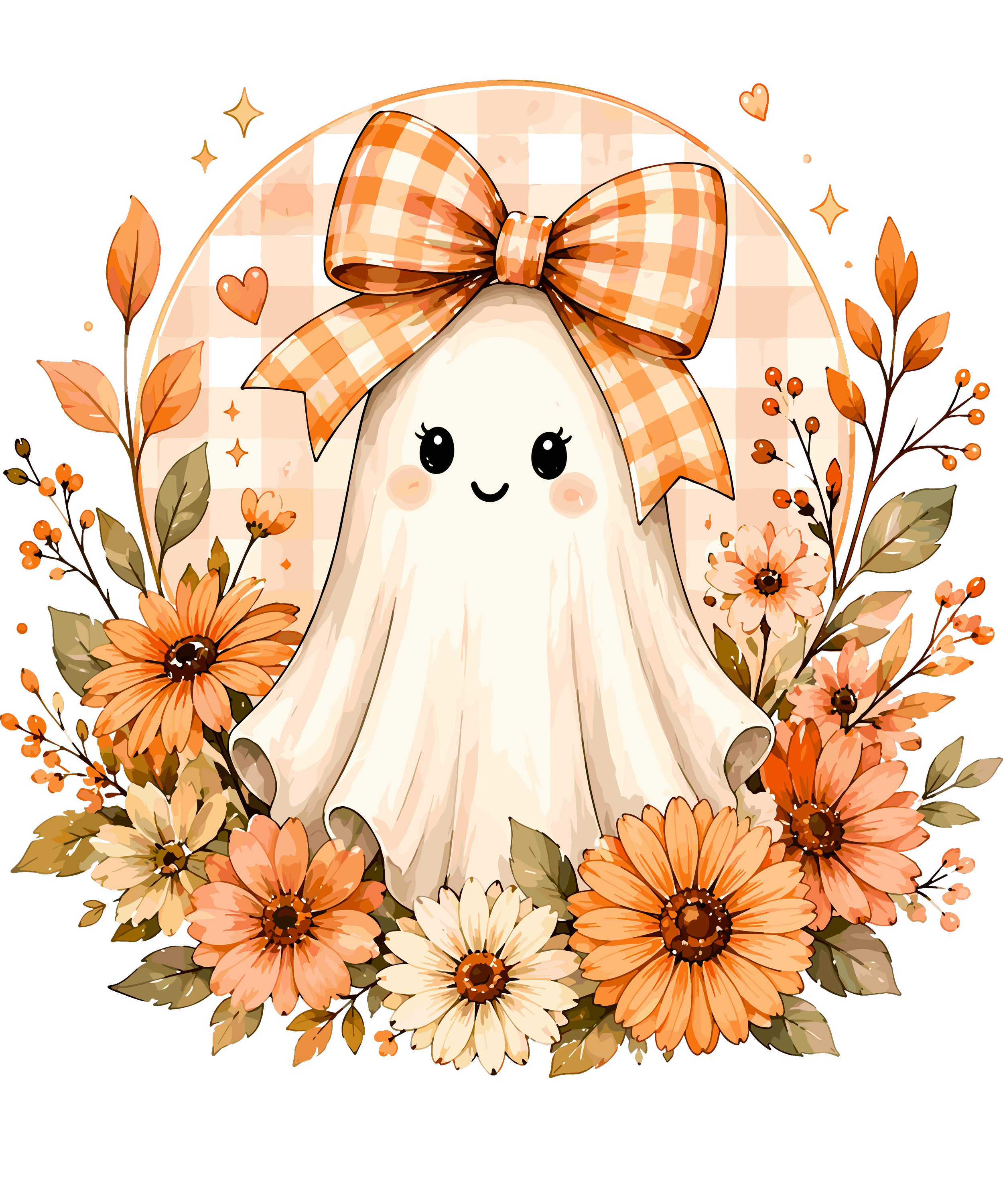 Charming Ghost Floral Design