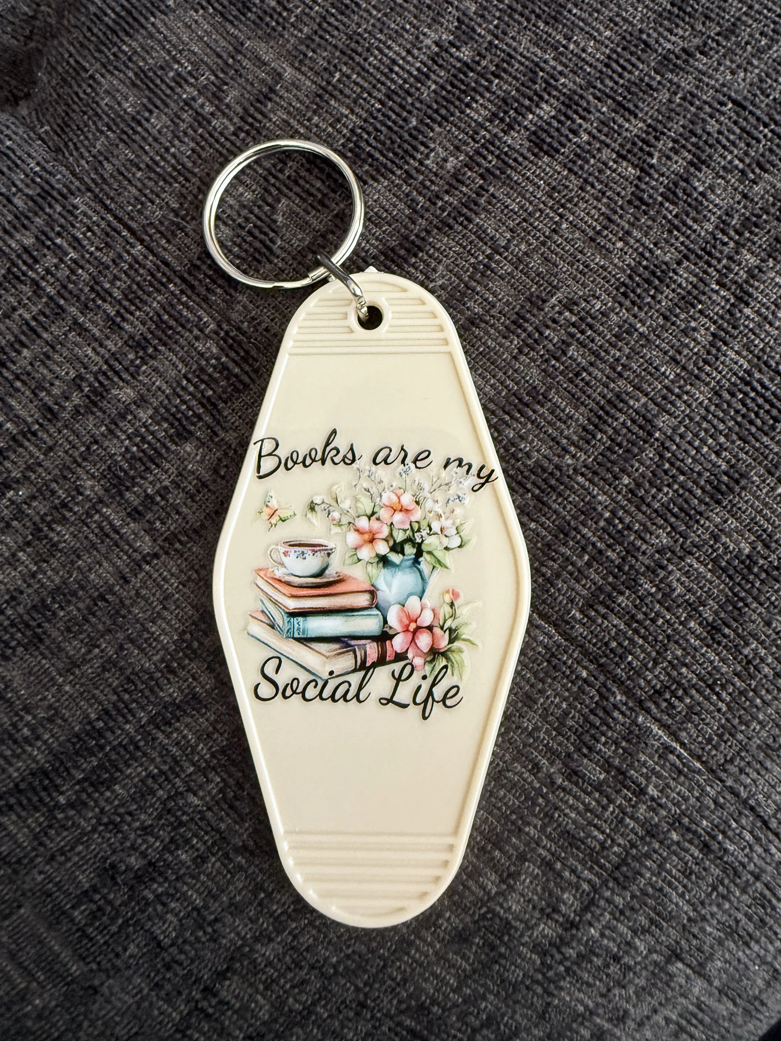 Book Lover's Keychain