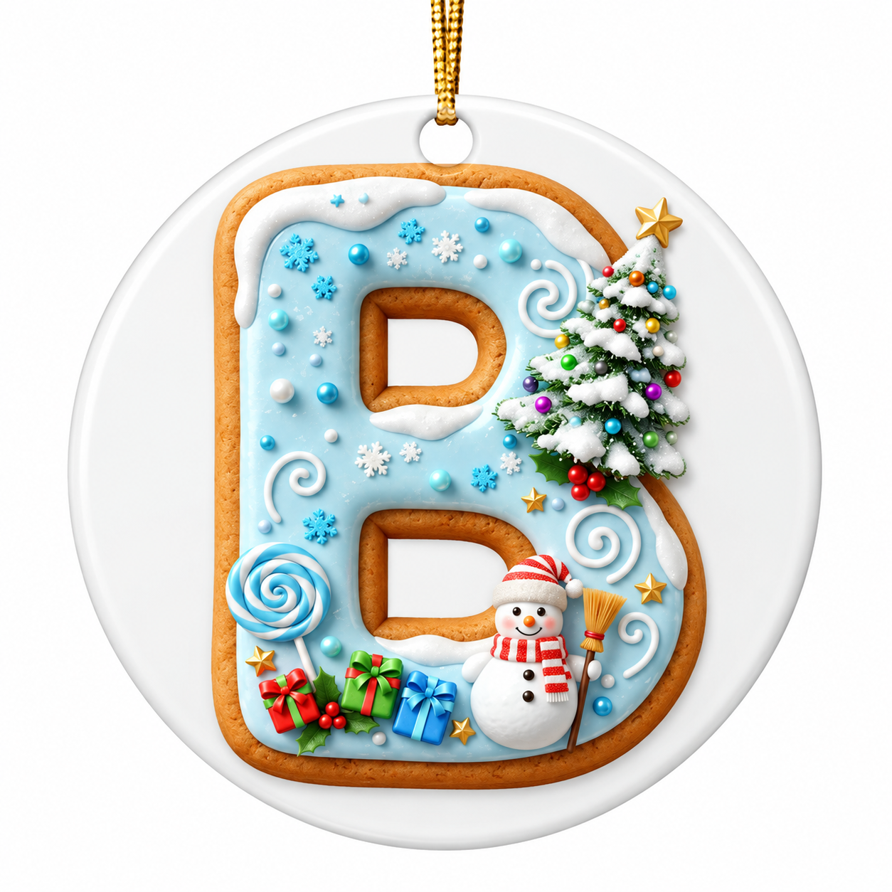 "B is for" Ornament