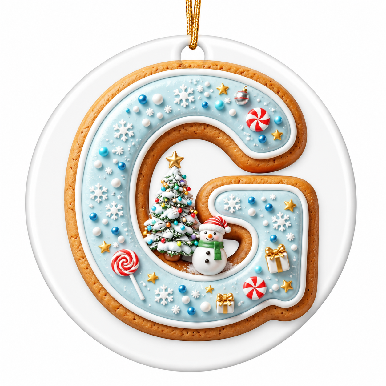 "G is for" Ornament