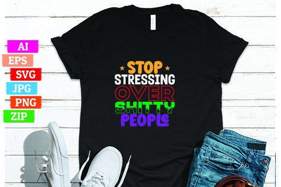 'Stop Stressing' Design
