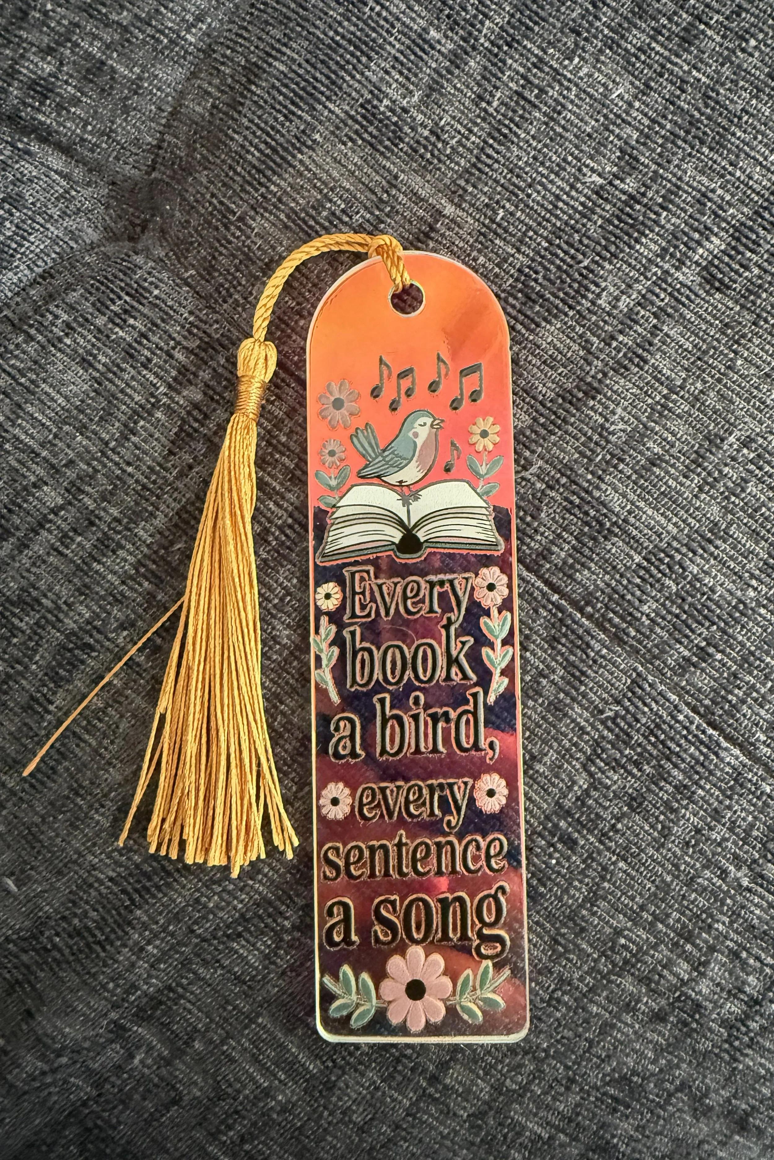 Iridescent Harmony Bookmark