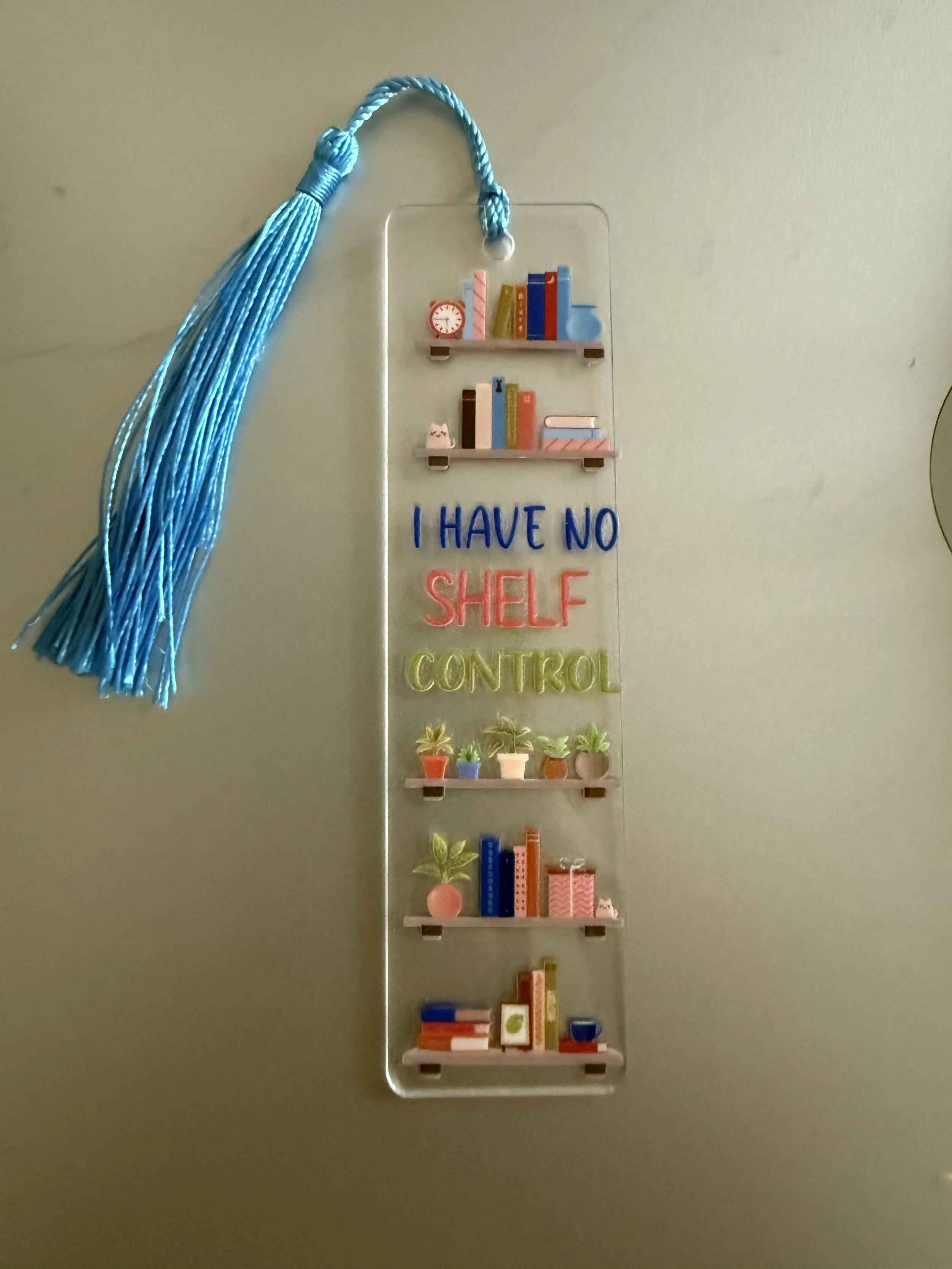 Bookshelf Whimsy Bookmark