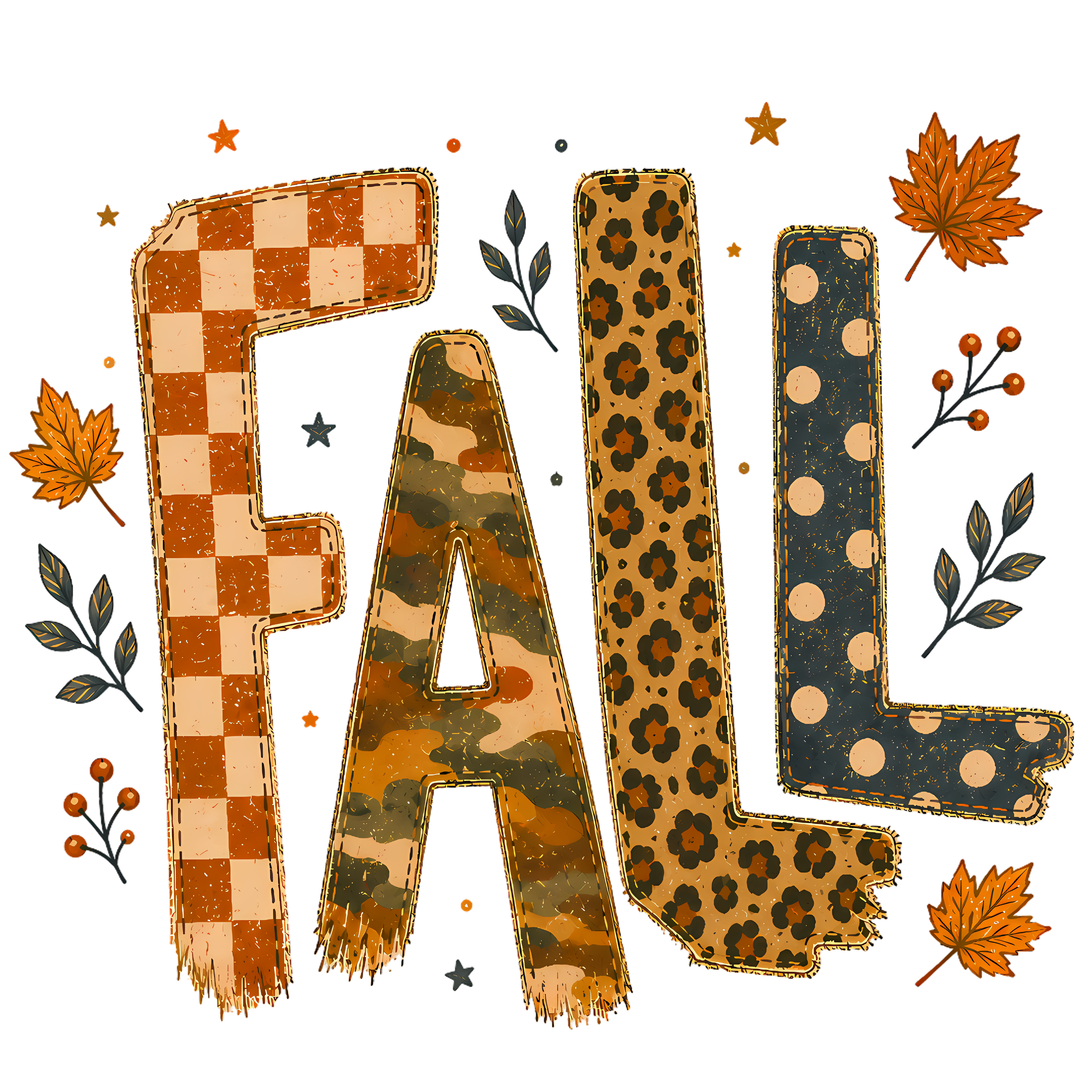 Autumn Patchwork Custom Design