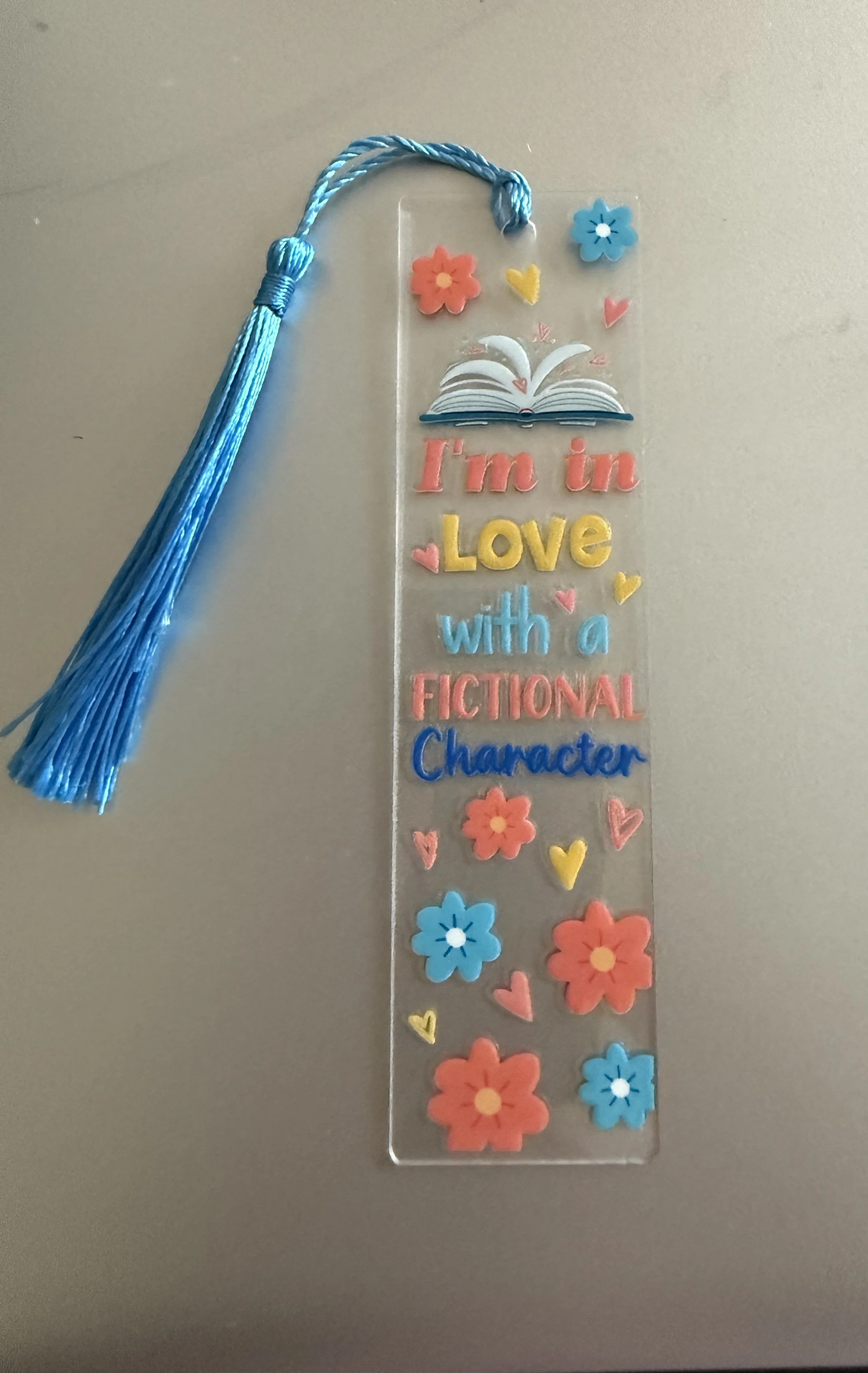 Charming Fictional Love Bookmark