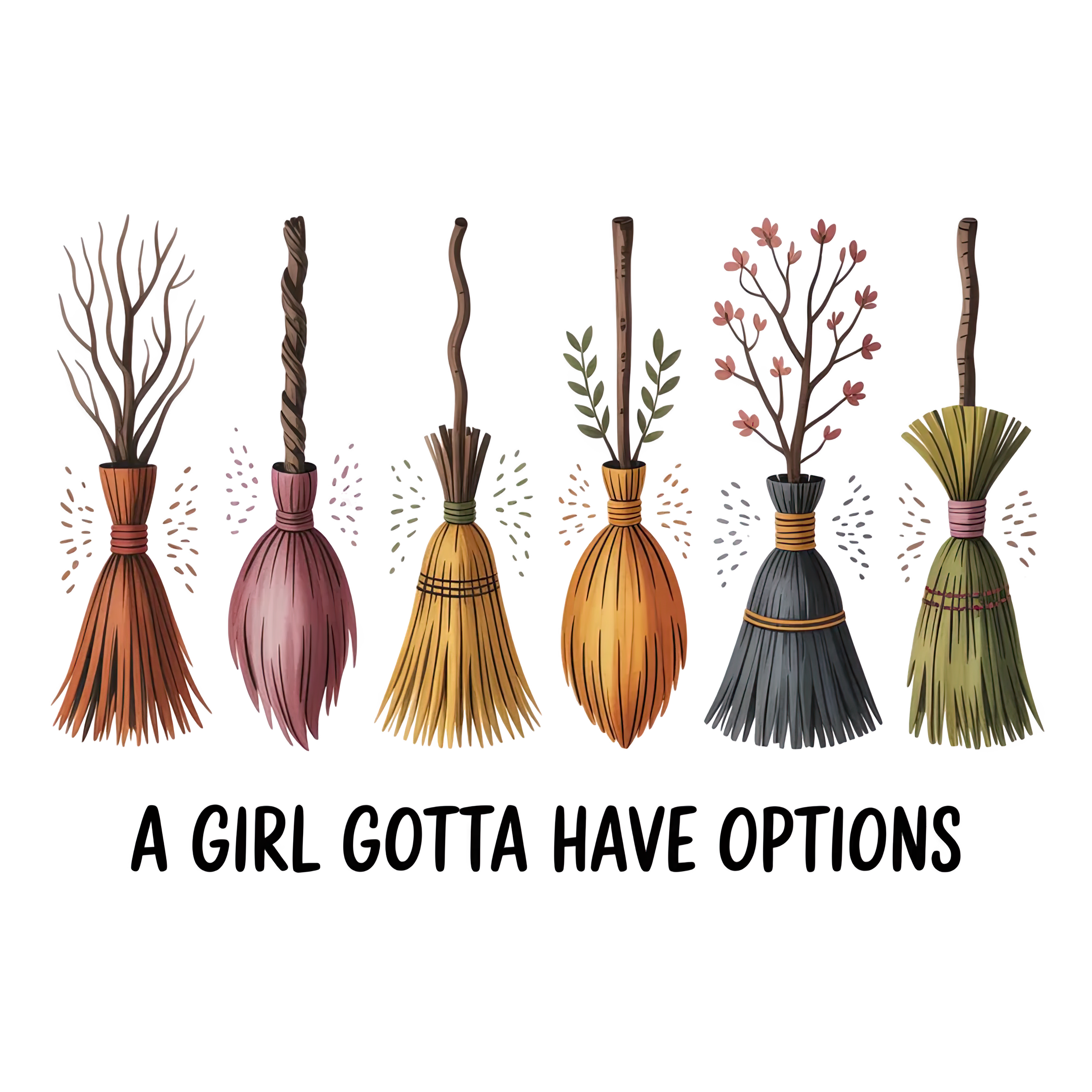 Enchanting Broom Collection Custom Decor